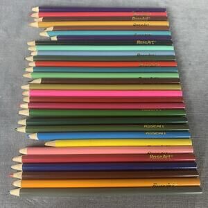 Rose Art Lot Colored Pencils X 30 Full Spectrum Of Colors
